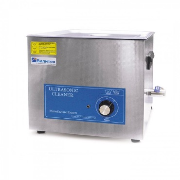 Vilitek VBS-13D - ультразвуковая ванна с подогревом, таймером и цифровым управлением, 13 л