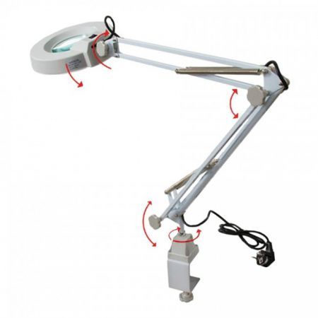 Аверон ЛЮКС 3.0 ЛИНЗА - светильник с линзой и бестеневой подсветкой на пантографе