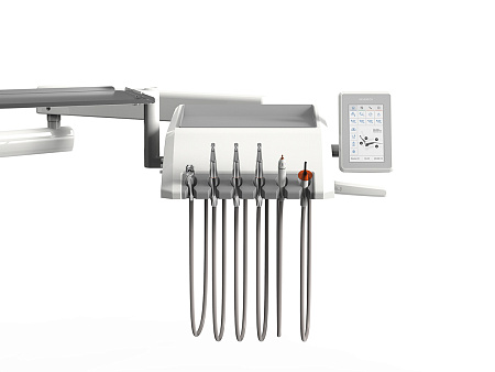 SILVERFOX 8000C-CRS0 Compact – Стоматологическая установка с верхней подачей, без гидроблока и с мягкой обивкой