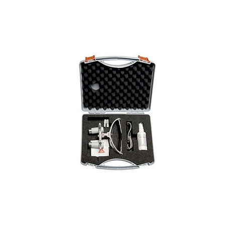 Heine HRP Set A - бинокулярные лупы высокого разрешения с увеличением 3,5х, 4х и 6х и креплением на оправе