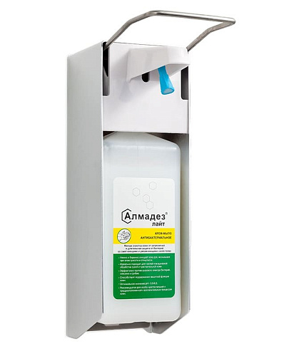 Алмадез Дозатор А-269 – Алюминиевый локтевой дозатор