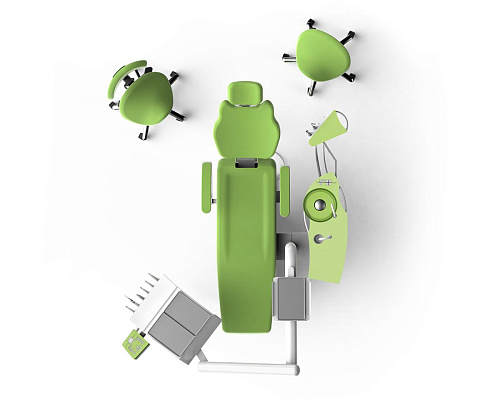 Ritter Excellence - стоматологическая установка с нижней подачей инструментов