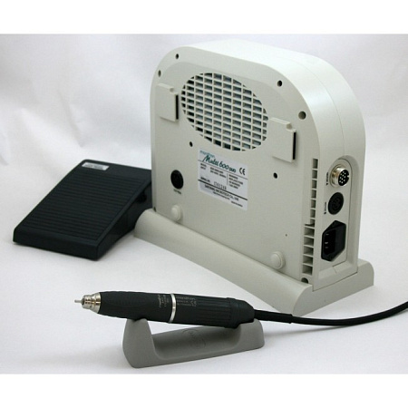 Saeyang Marathon Multi 600 DUO - бесщеточный зуботехнический микромотор с коленным/настольным управлением, с наконечником BM40M/BHS, 40000 об/мин, педаль FS60N