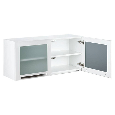 ВИТАЛИЯ Н5Б — Навесной медицинский шкаф с бактерицидными лампами с ручкой люкс