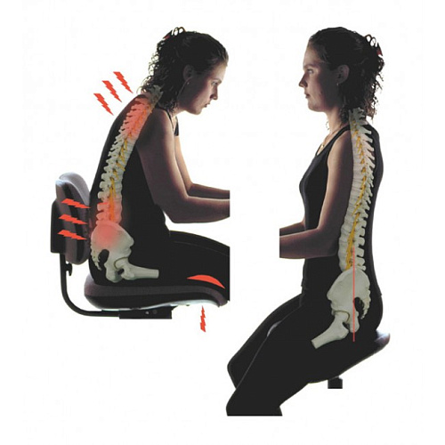 Salli Professional - эргономичный стул врача-стоматолога, с пластиковой основой