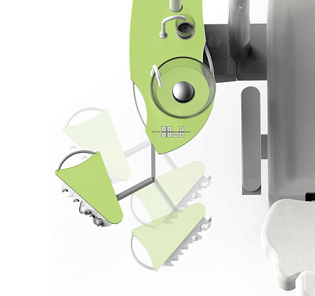 Ritter Excellence - стоматологическая установка с верхней подачей инструментов