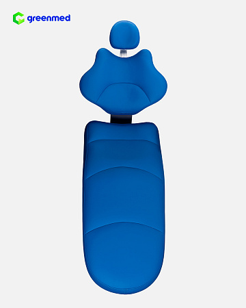 GreenMED S300 COLORFUL – Стоматологическая установка с мягкой обивкой и с верхней подачей