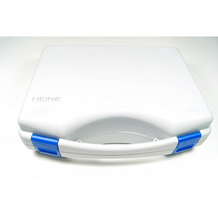 Heine C 2.3x - ультралегкие миниатюрные бинокулярные лупы на оправе или обруче, с принадлежностями, в транспортном кейсе