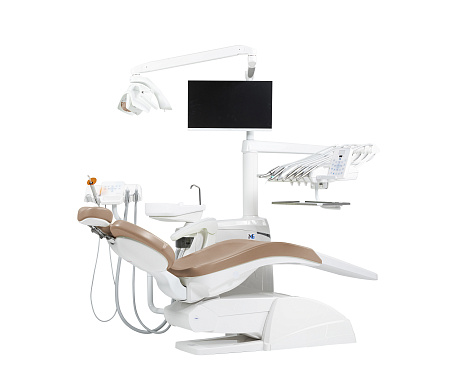 Miglionico NG — стоматологическая установка с верхней подачей инструментов