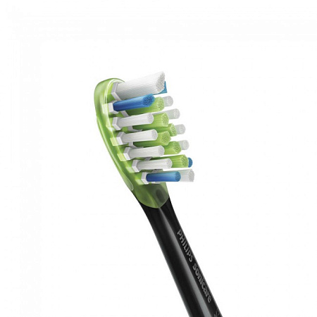 Philips Premium HX9073/33 - набор стандартных насадок черного цвета для электрической зубной щетки (3 шт.)