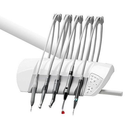 Diplomat Consul DC170 Special Edition - стоматологическая установка навесного типа с верхней подачей инструментов, с креслом DE20