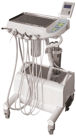 CHIROMEGA 654 - стоматологическая установка с подкатным модулем (CART)